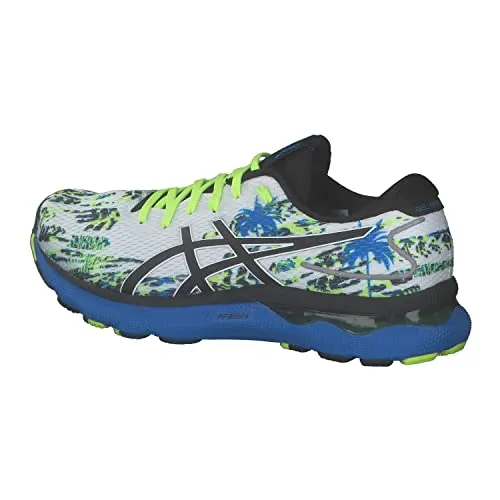1011B454 ASICS MEN'S GEL-NIMBUS 24 RUNNING SHOES SIZE 11 WHITE/BLACK - Brand New