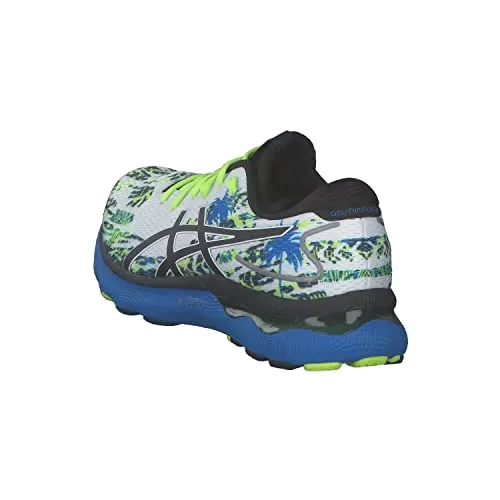 1011B454 ASICS MEN'S GEL-NIMBUS 24 RUNNING SHOES SIZE 11 WHITE/BLACK - Brand New