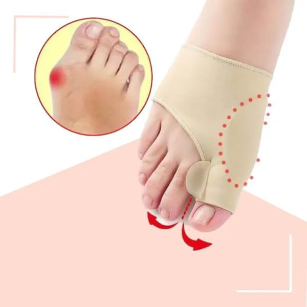 [50% OFF] Dr. NaturalFeet Orthopedic Toe Bunion Corrector 2.0 - 1 Pair (Left   Right)