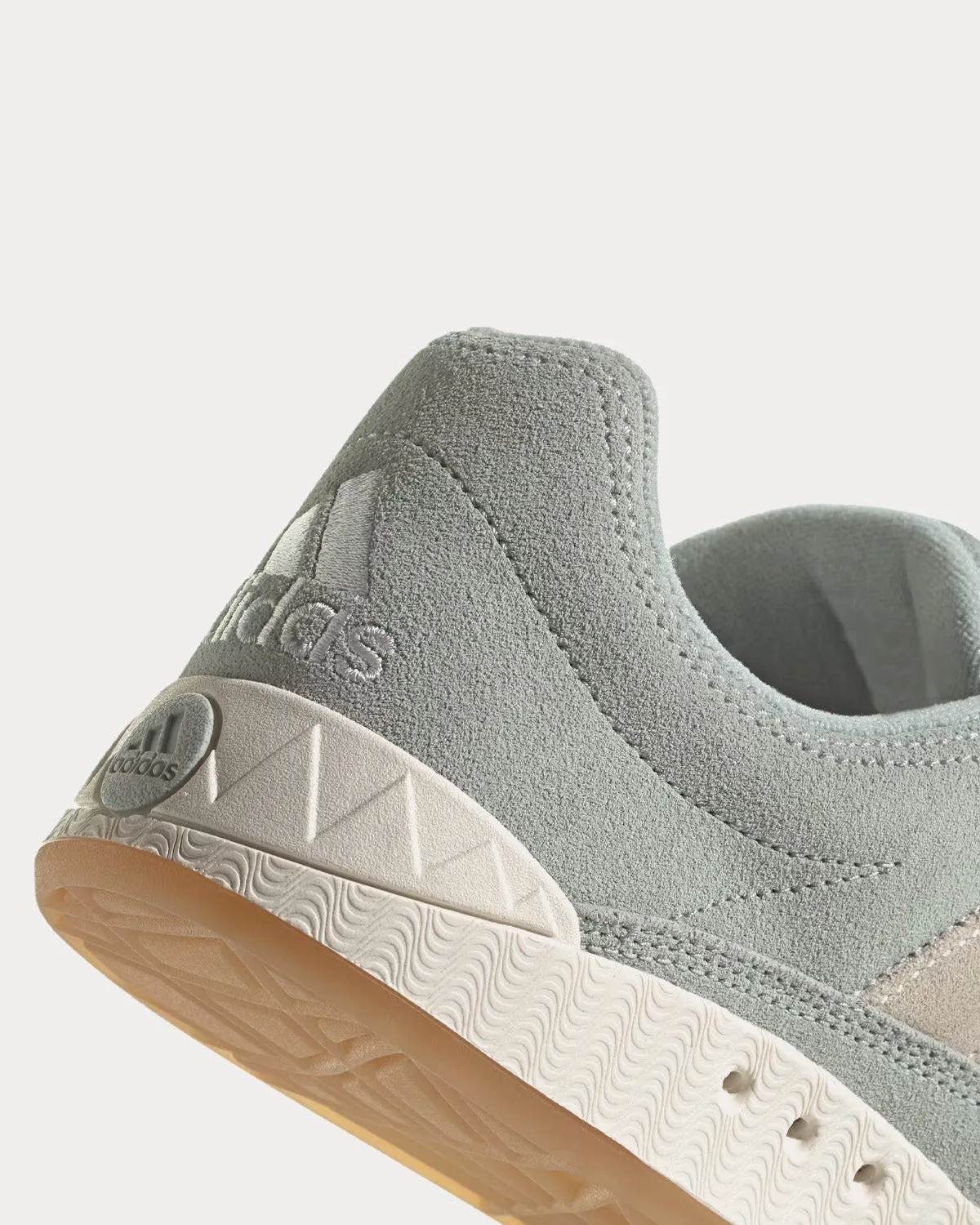 Adimatic Wonder Silver / Off White / Gum Low Top Sneakers