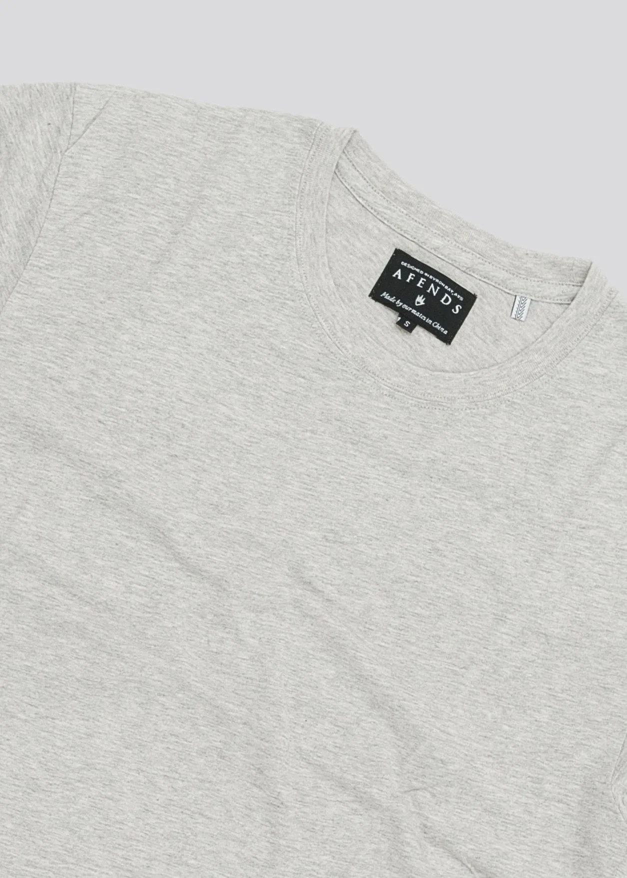 Afends Mens Plain Standard Tee - Standard Fit Tee