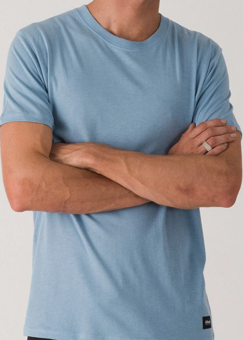 Afends Mens Plain Standard Tee - Standard Fit Tee