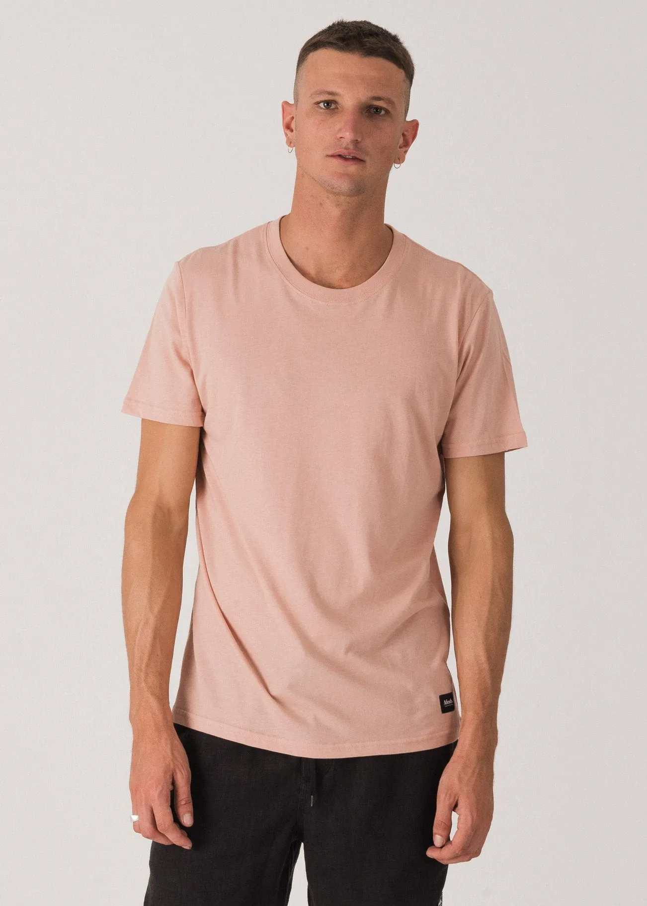 Afends Mens Plain Standard Tee - Standard Fit Tee