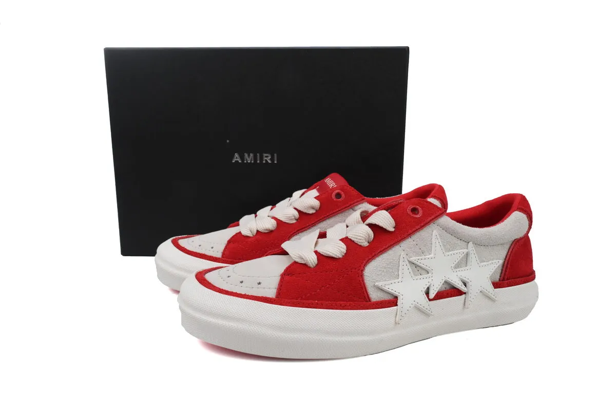 Amiri SUNSET SKATE Red Sneaker