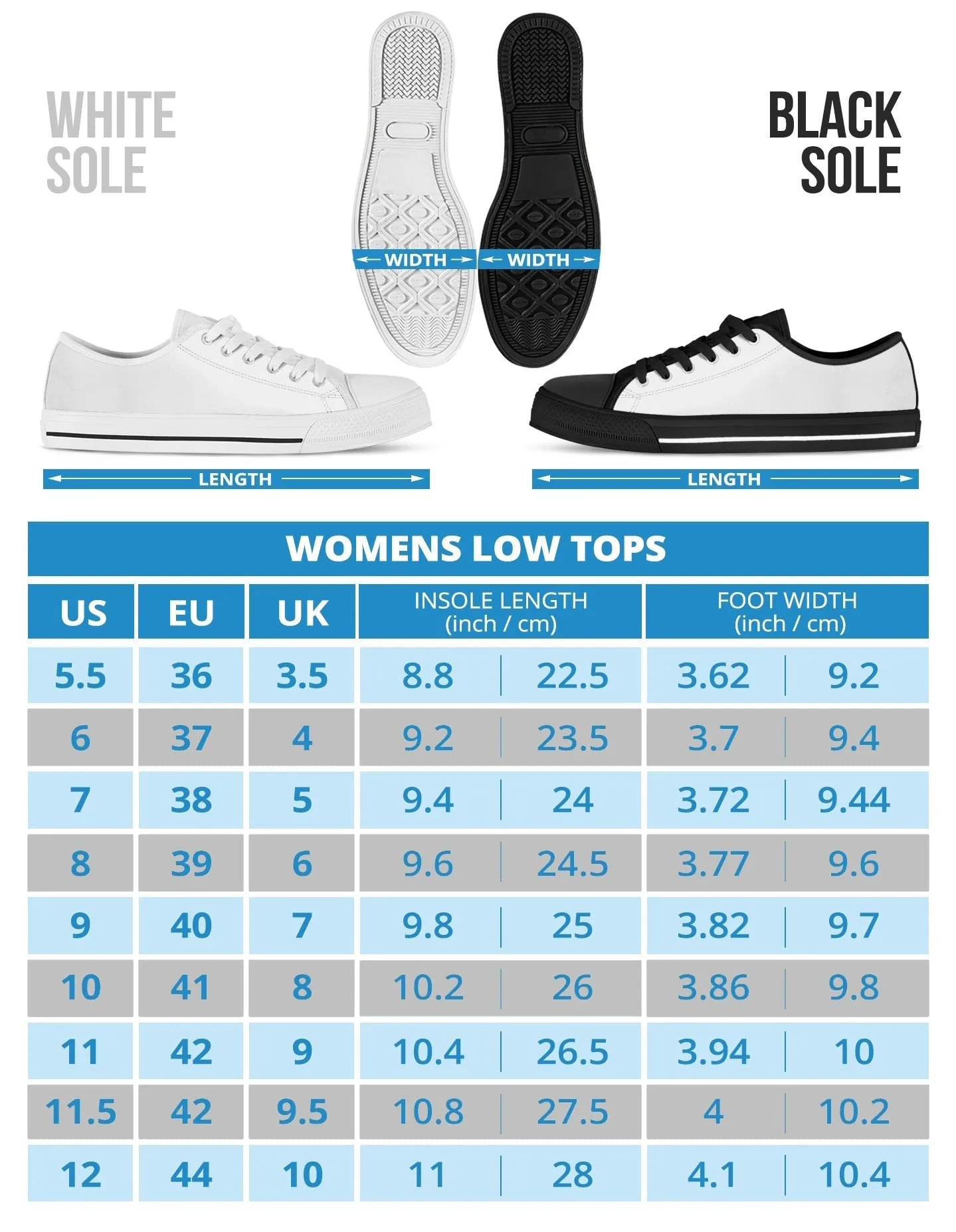 Art Brushes Women's Low Top Sneakers