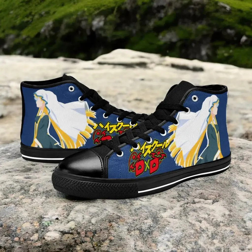 Asia Argento High School DxD Shoes High Top Sneakers for Kids and Adults