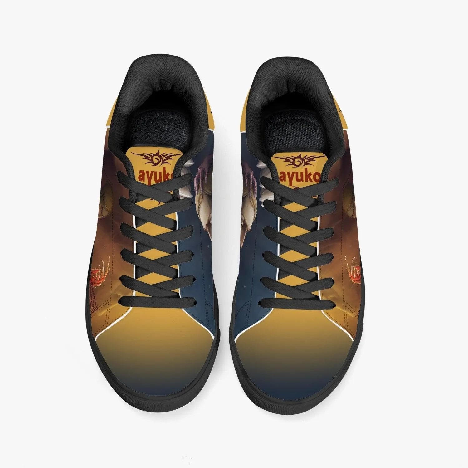 Attack On Titan Erwin Smith Skate Anime Shoes