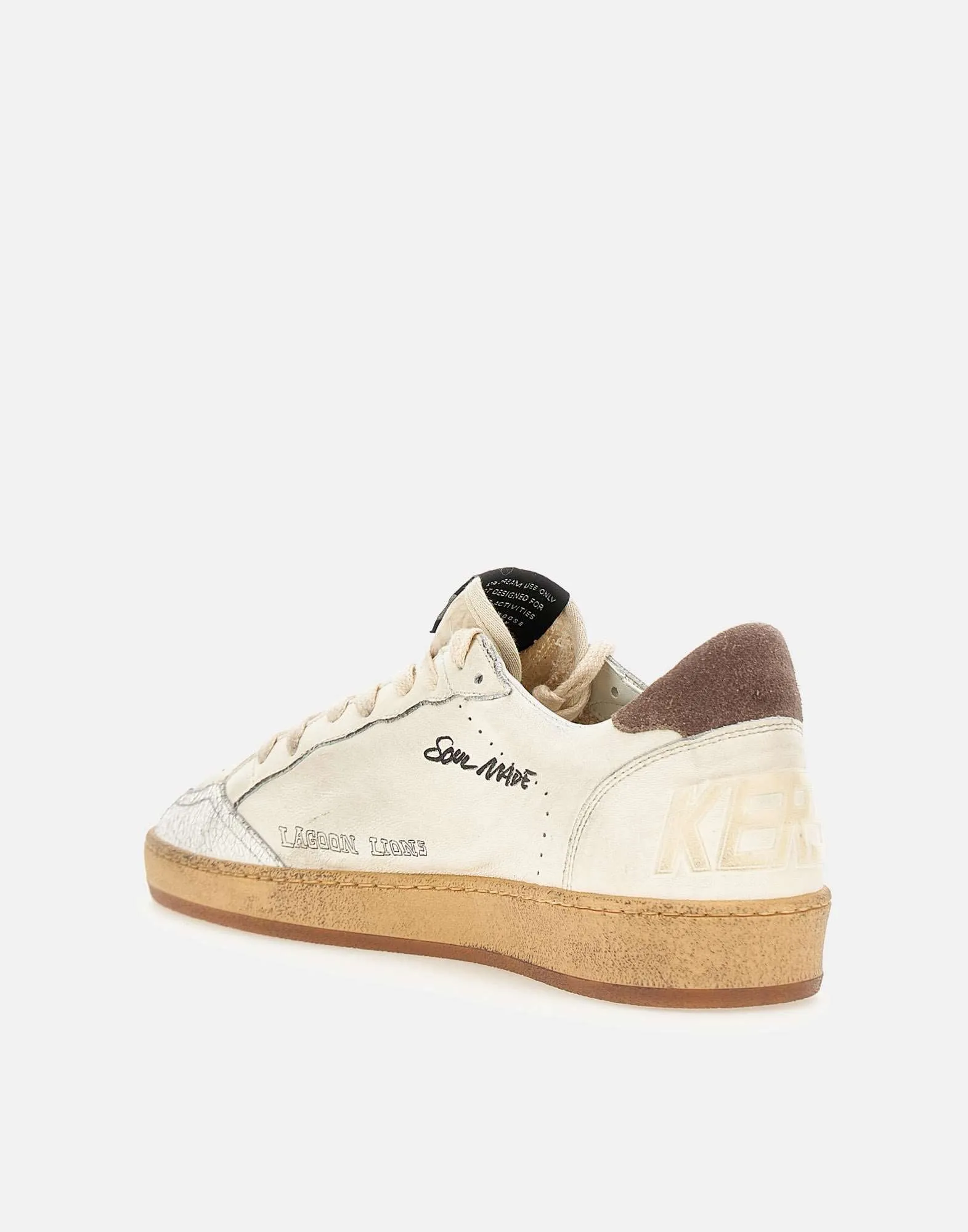 Ball Star Skate Men's Leather Sneakers