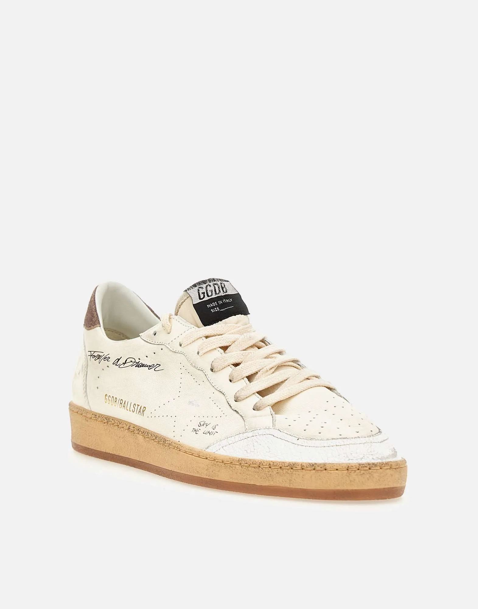 Ball Star Skate Men's Leather Sneakers