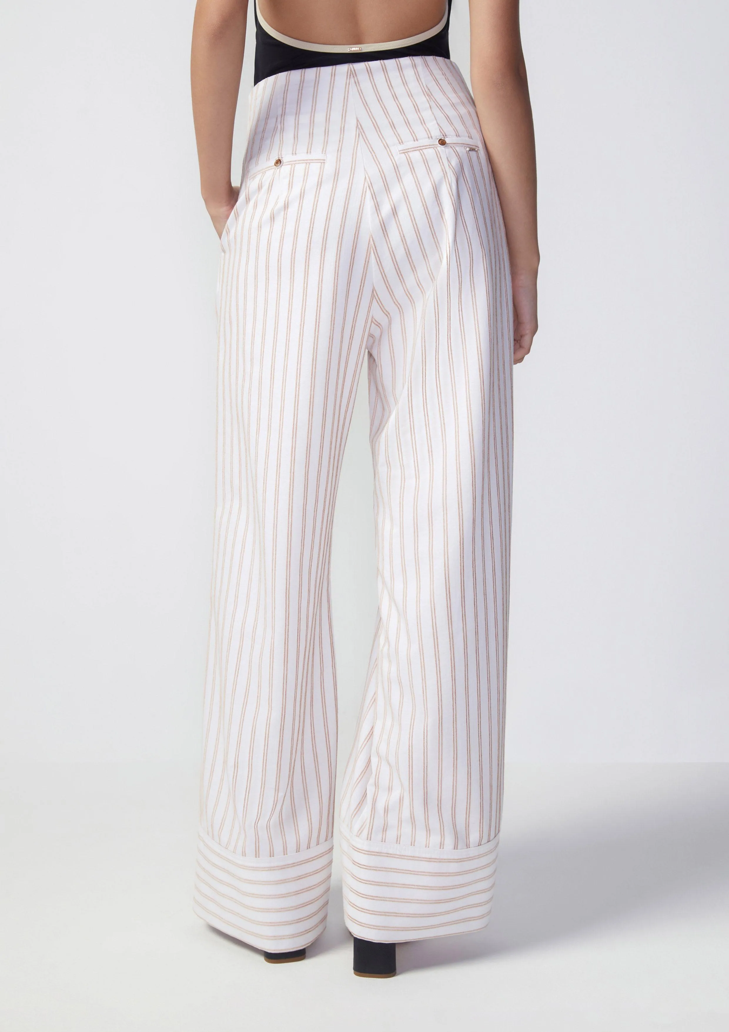 Beachside Oasis Stripe Pants