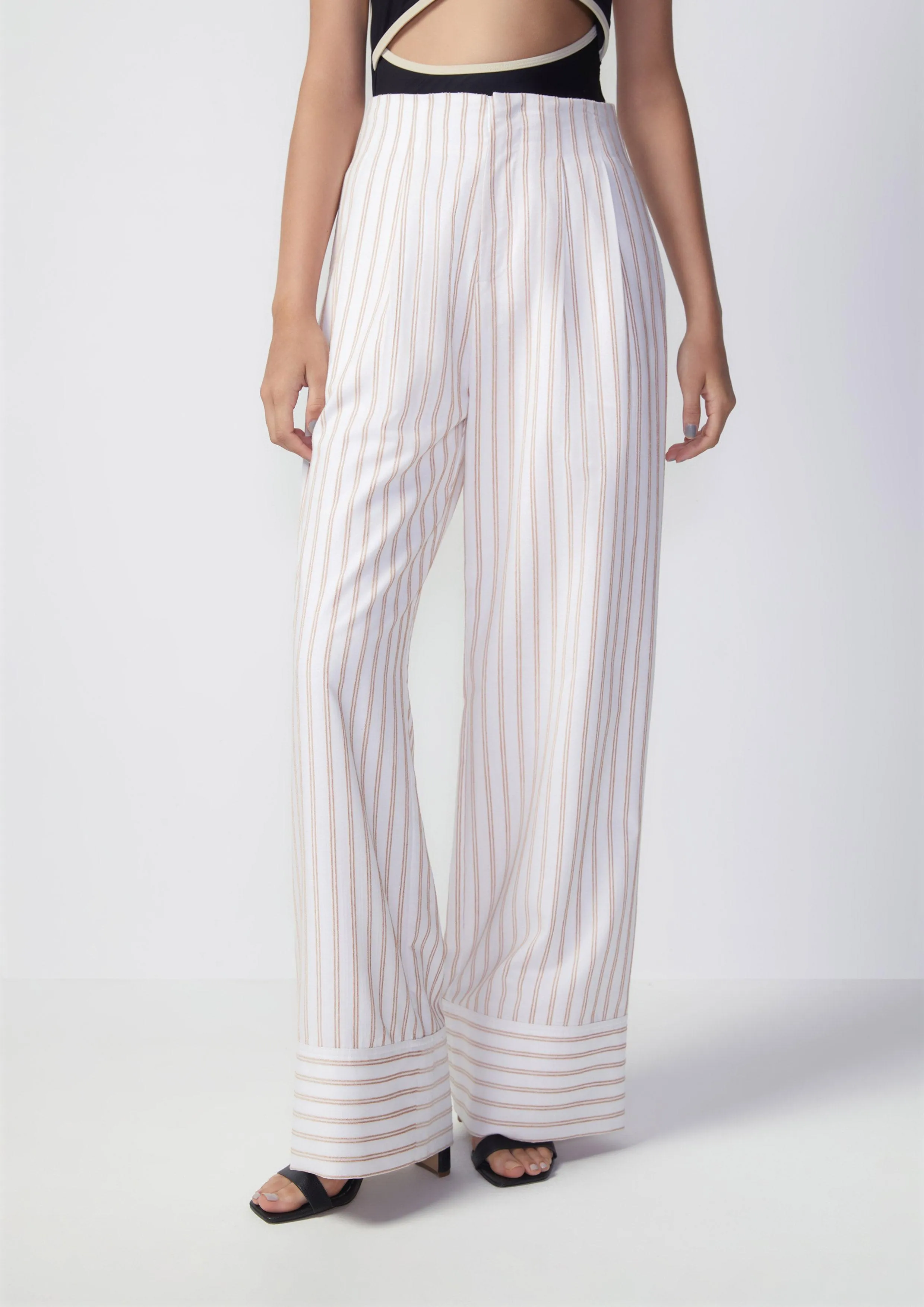 Beachside Oasis Stripe Pants