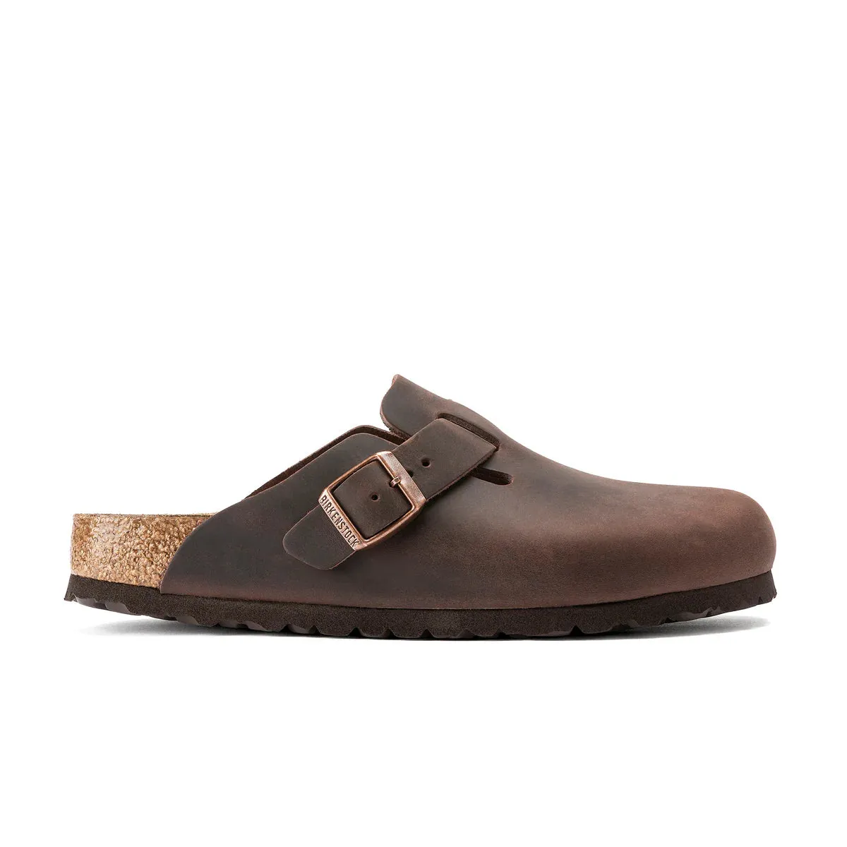 Birkenstock Boston BS - Habana Oiled Leather Regular