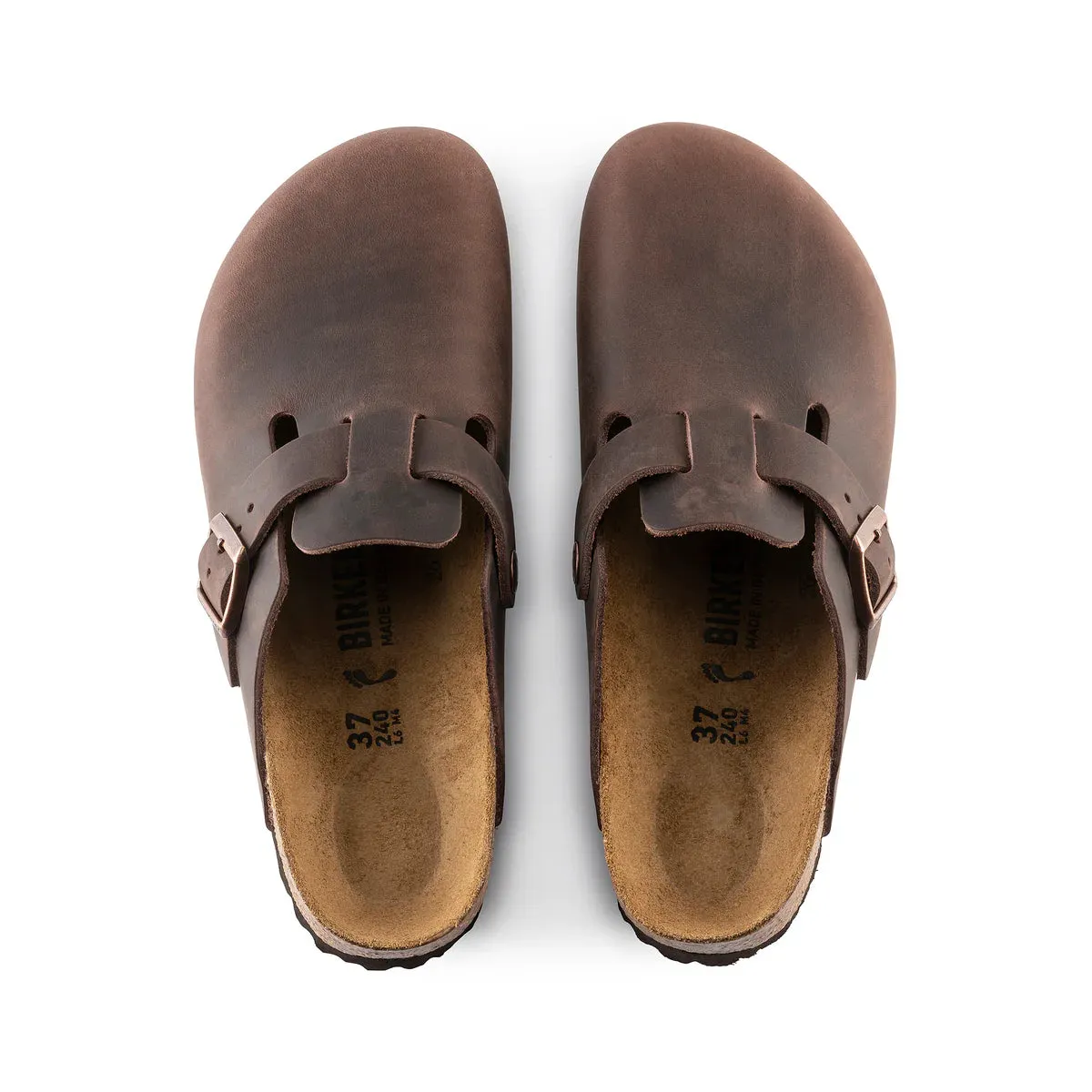 Birkenstock Boston BS - Habana Oiled Leather Regular