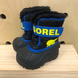 Black   Blue Snow Boots