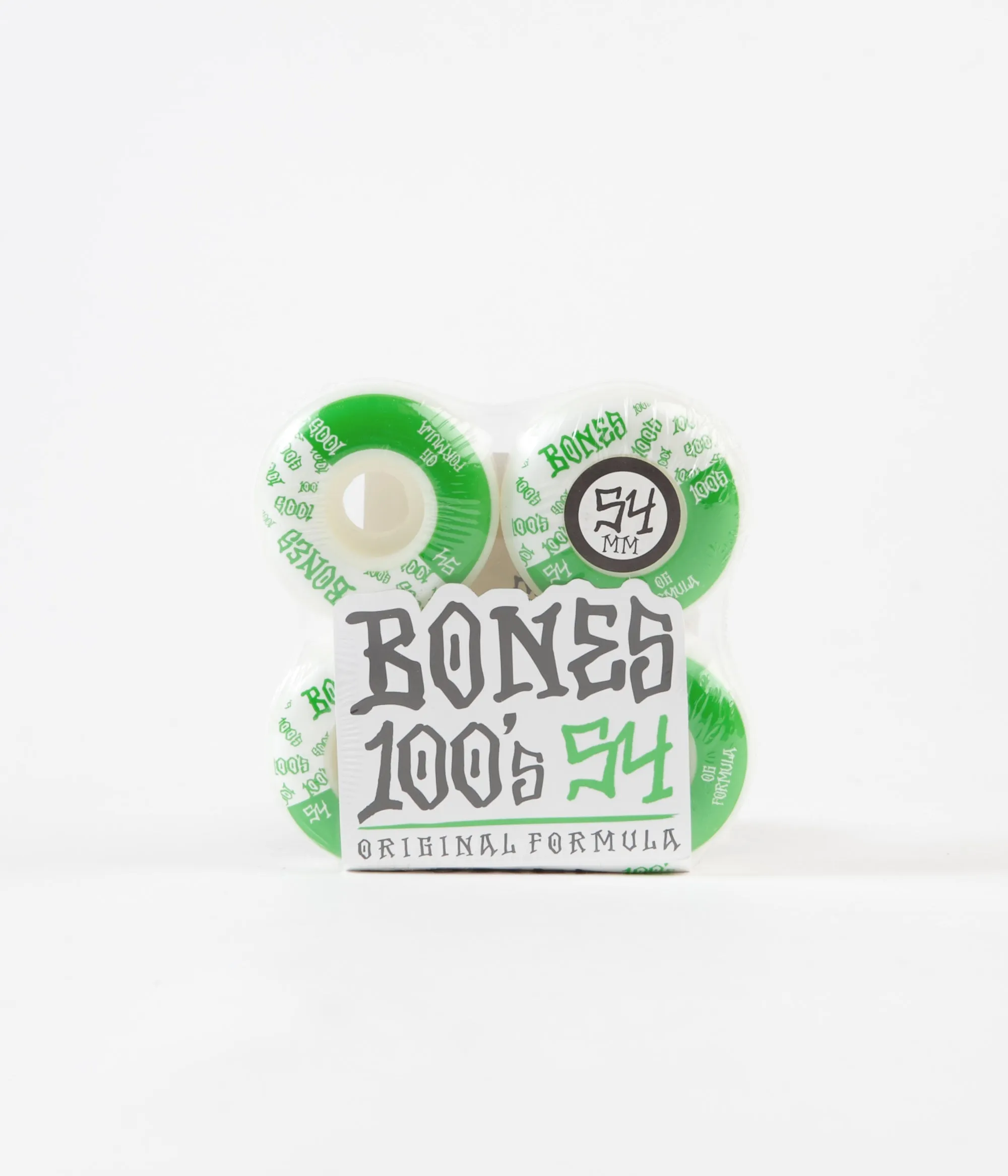 Bones 100's #13 V4 Wheels - White - 54mm