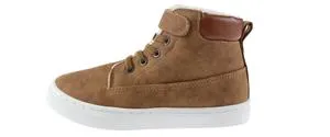 Boys Two-Tonal Faux Leather High-Top Sneaker