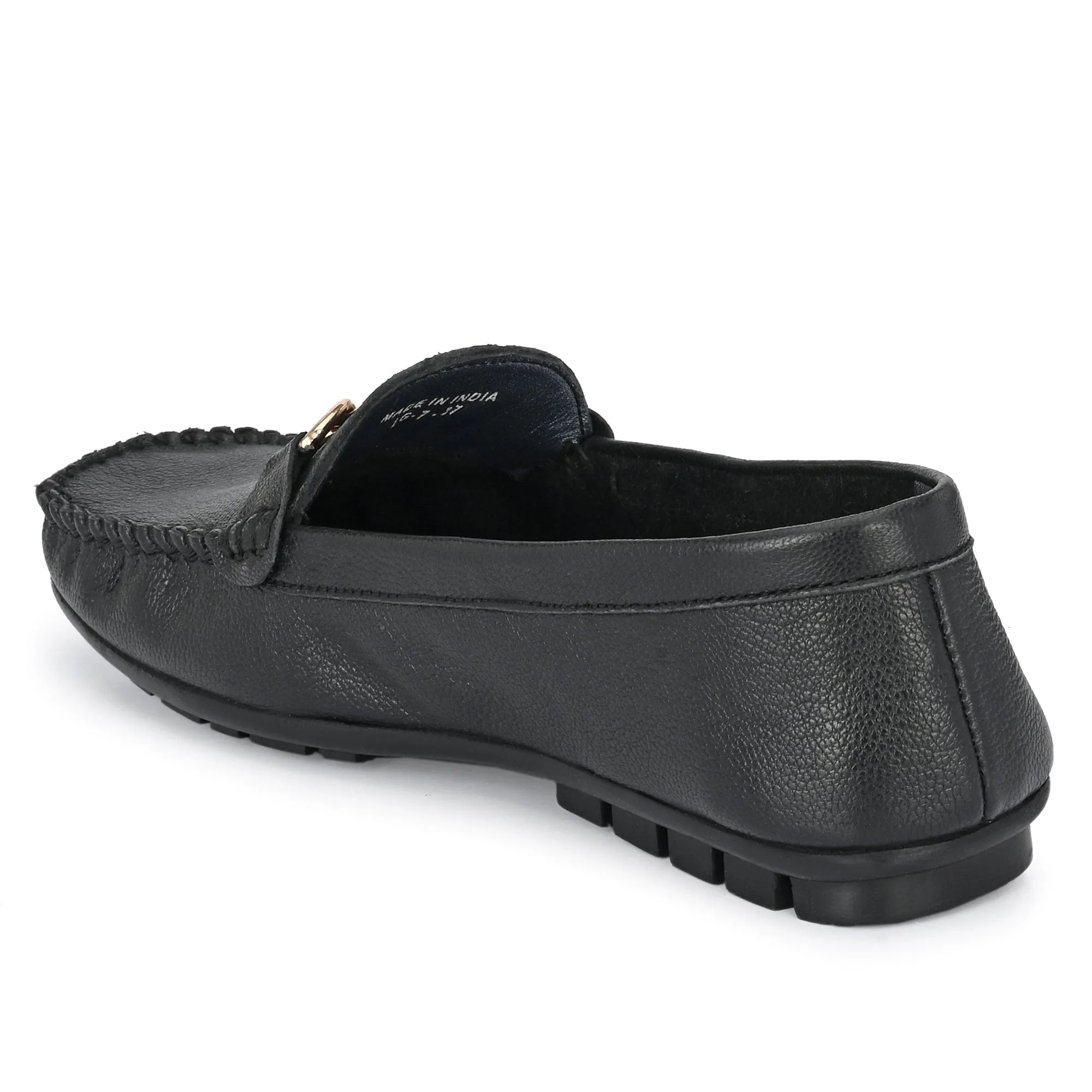 Buckled Loafers For Women by Lady Boss