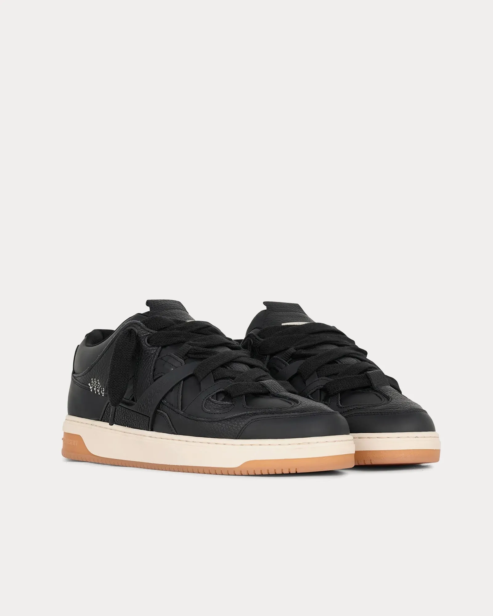 Bully Black / Gum Low Top Sneakers