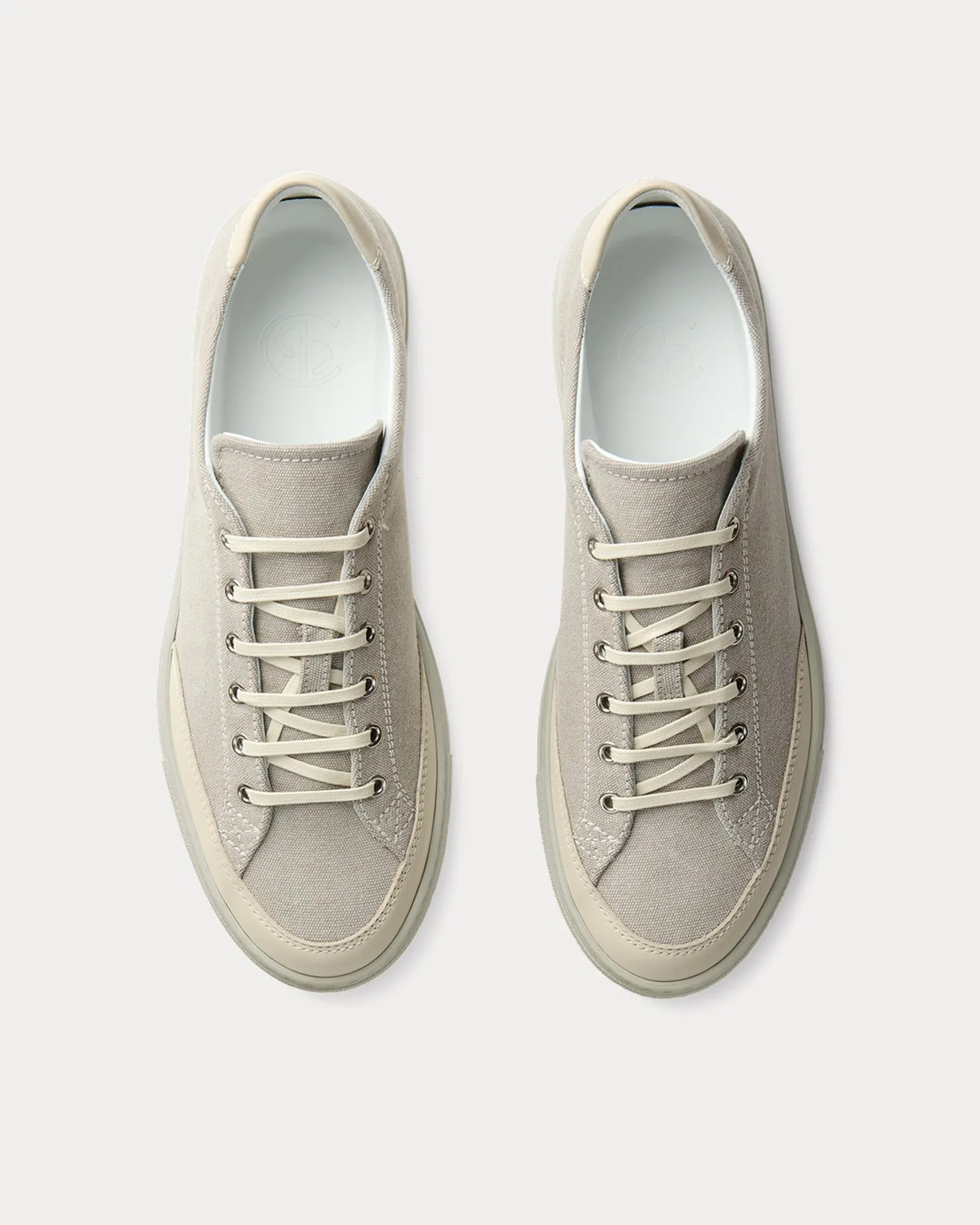 Bumper Canvas Taupe Low Top Sneakers