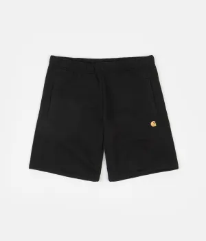 Carhartt Chase Shorts - Black / Gold