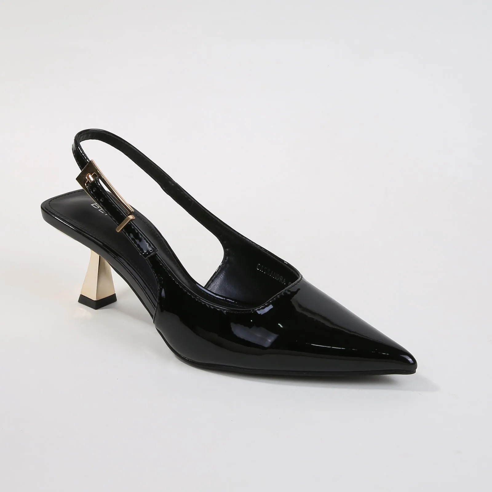 Cassandra Patent Slingback Heels