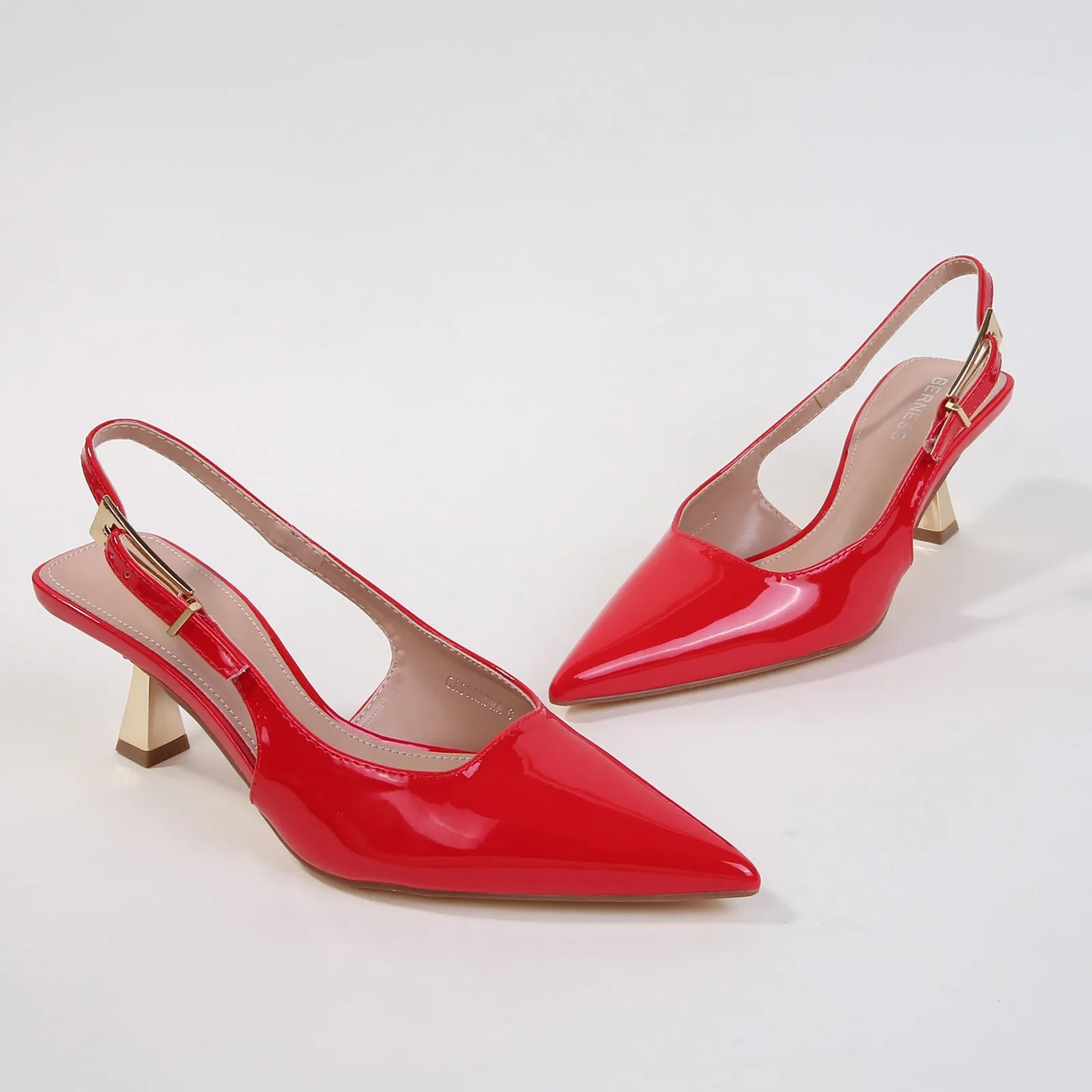 Cassandra Patent Slingback Heels