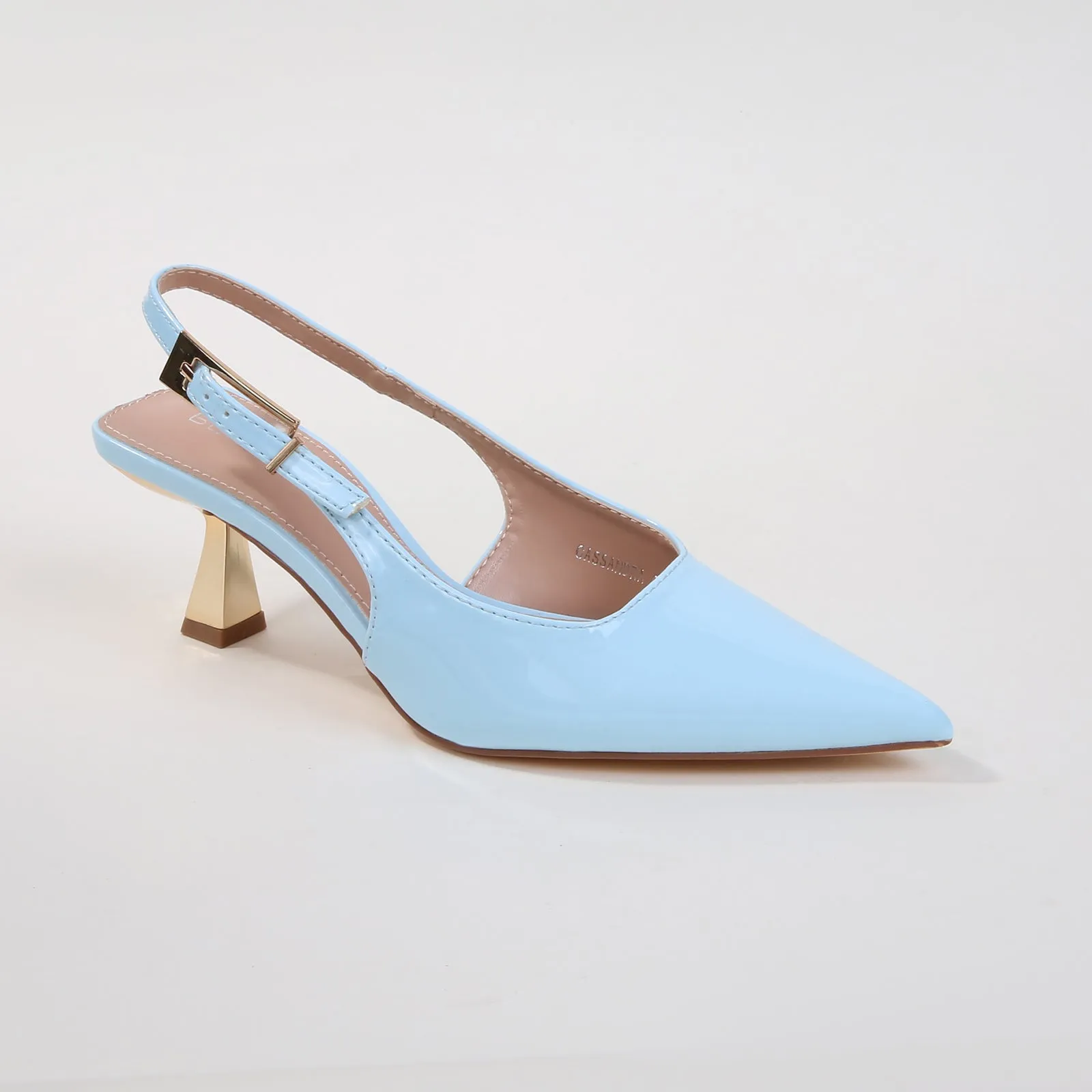 Cassandra Patent Slingback Heels