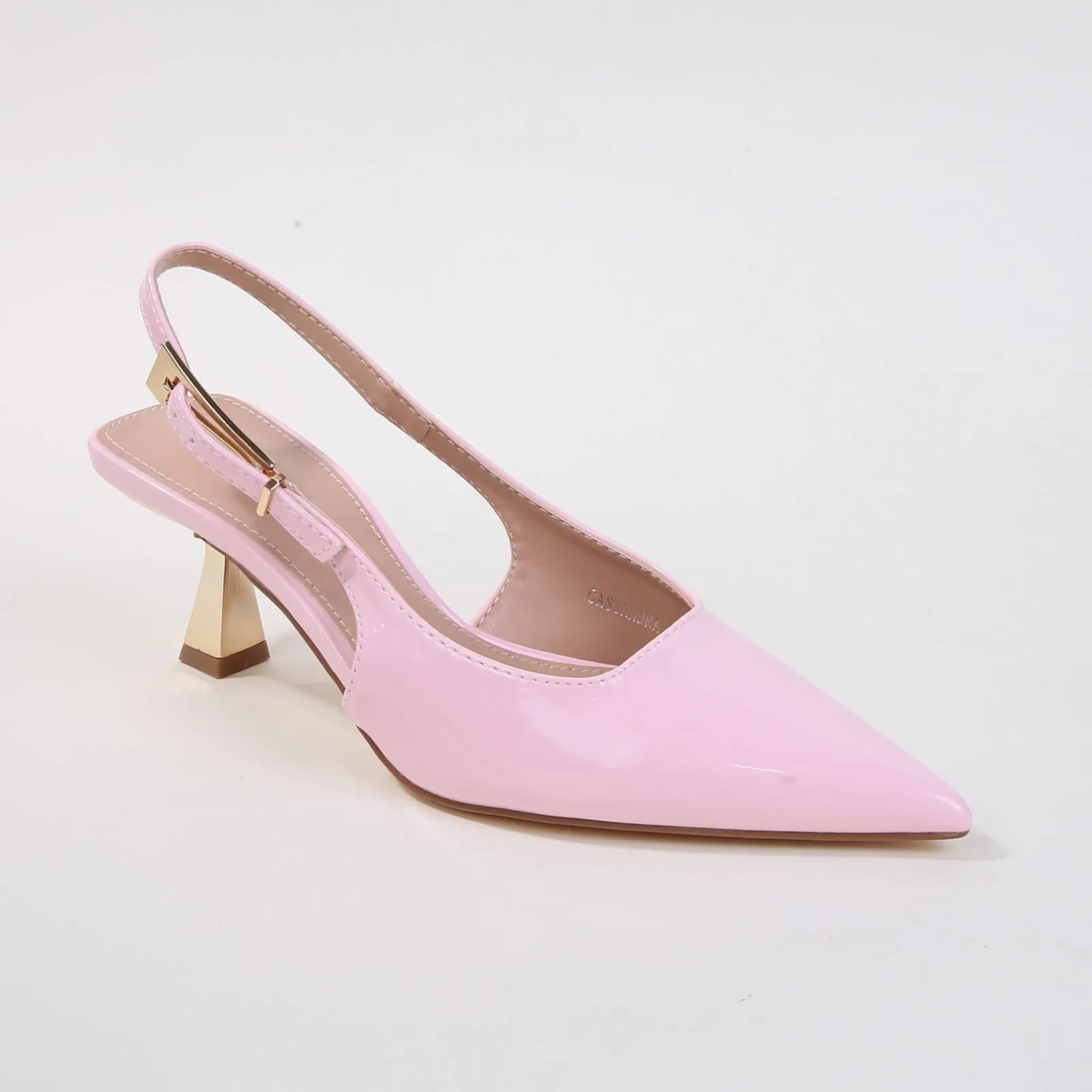 Cassandra Patent Slingback Heels