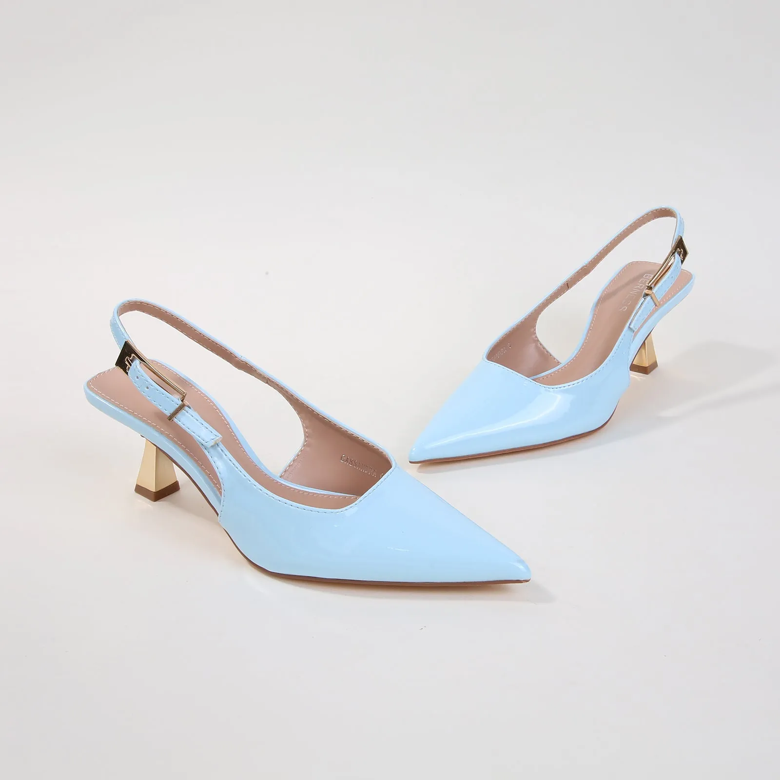 Cassandra Patent Slingback Heels