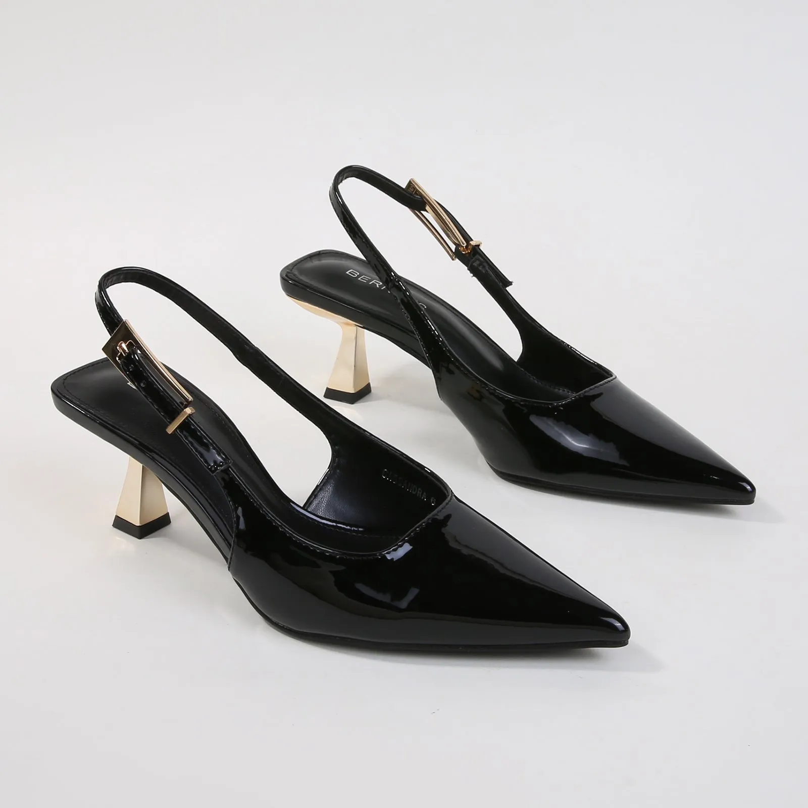 Cassandra Patent Slingback Heels