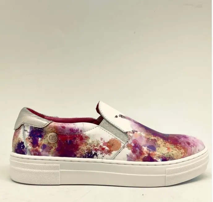Chanii b "Scales" Multi Splash slip on sneaker