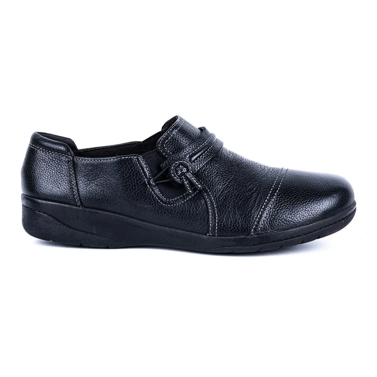 Clarks Cheyn Madi Loafers Leather Black Colour For Women