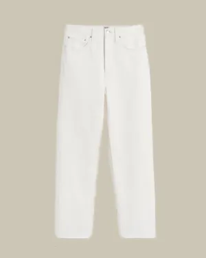 Classic Cut Off White Denim