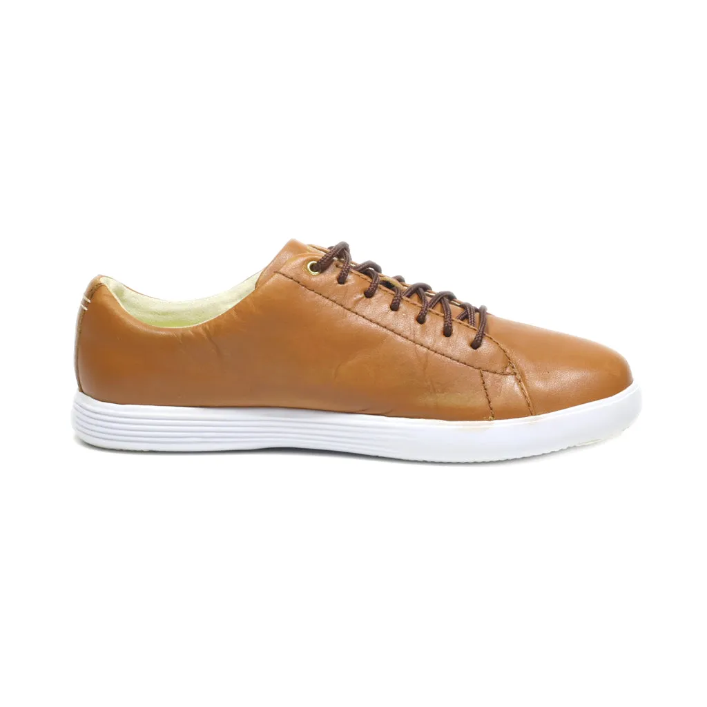 Cole Haan Low-Top Sneakers Leather Brown Colour For Women
