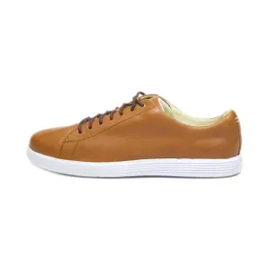 Cole Haan Low-Top Sneakers Leather Brown Colour For Women