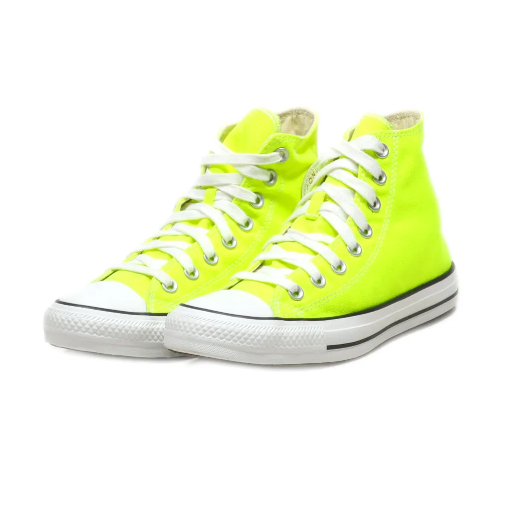 Converse Chuck Taylor All Star High-Top Sneakers Canvas Yellow Colour For Women