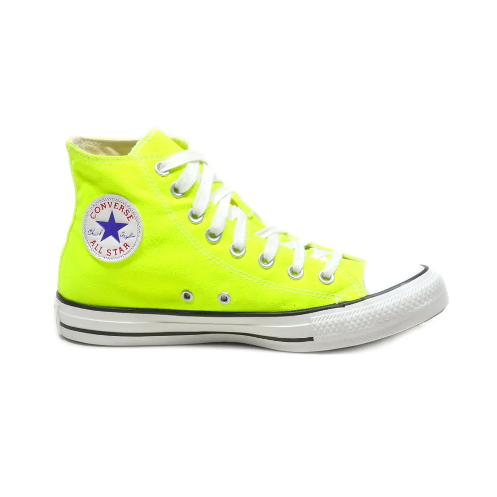 Converse Chuck Taylor All Star High-Top Sneakers Canvas Yellow Colour For Women