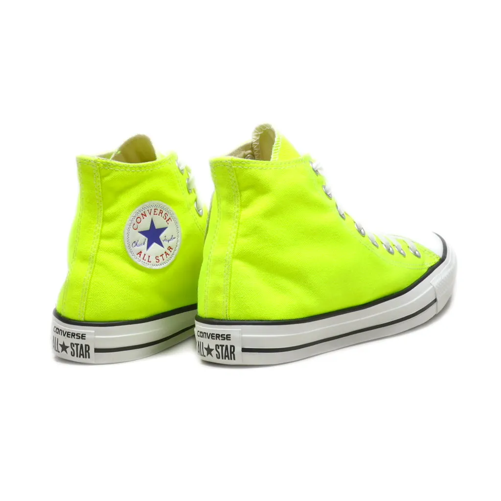 Converse Chuck Taylor All Star High-Top Sneakers Canvas Yellow Colour For Women