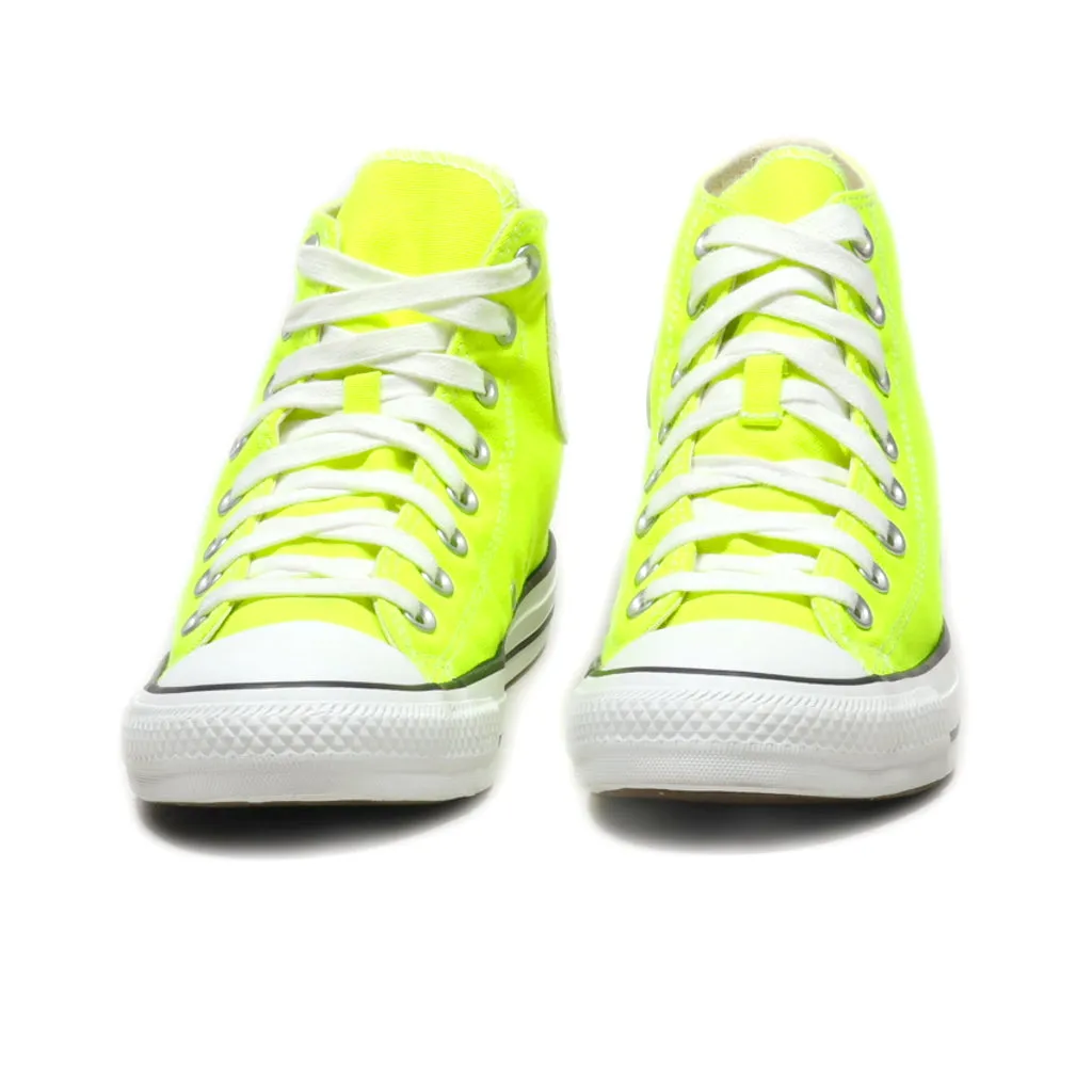 Converse Chuck Taylor All Star High-Top Sneakers Canvas Yellow Colour For Women