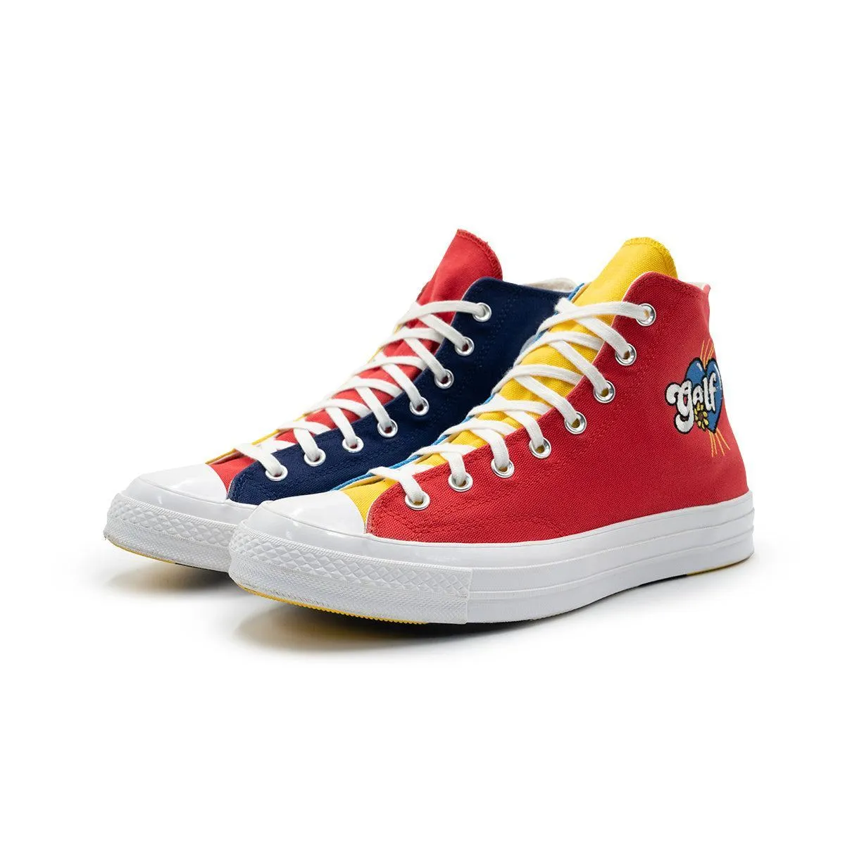 Converse Golf Wang X Chuck 70 'Tripanel' Sport Shoes Fabric Multicolour Colour For Men