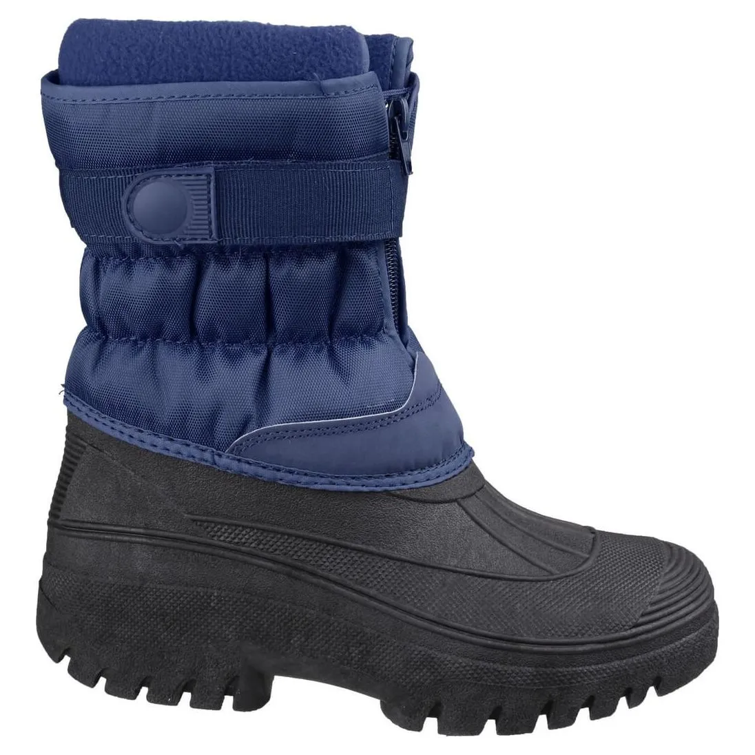 Cotswold Chase Touch-Fastening Zip Winter Boots Mens
