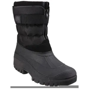 Cotswold Chase Touch-Fastening Zip Winter Boots Mens