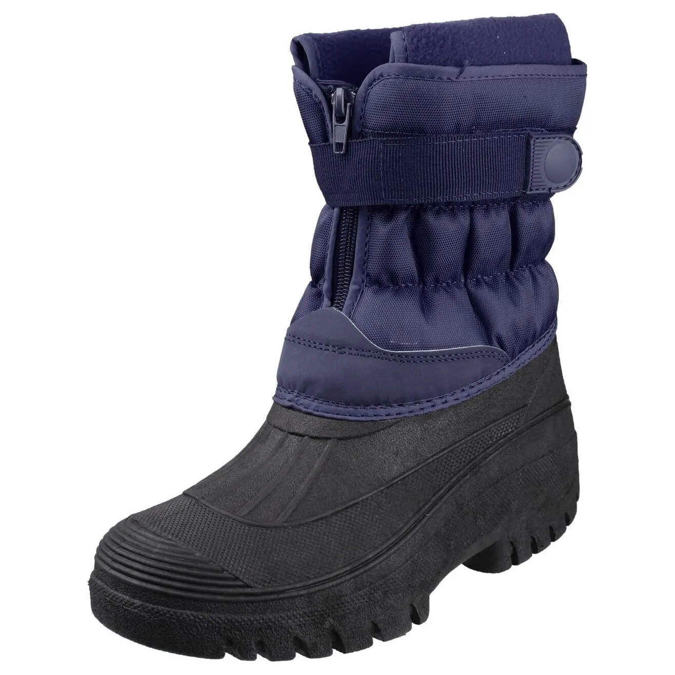 Cotswold Chase Touch-Fastening Zip Winter Boots Mens