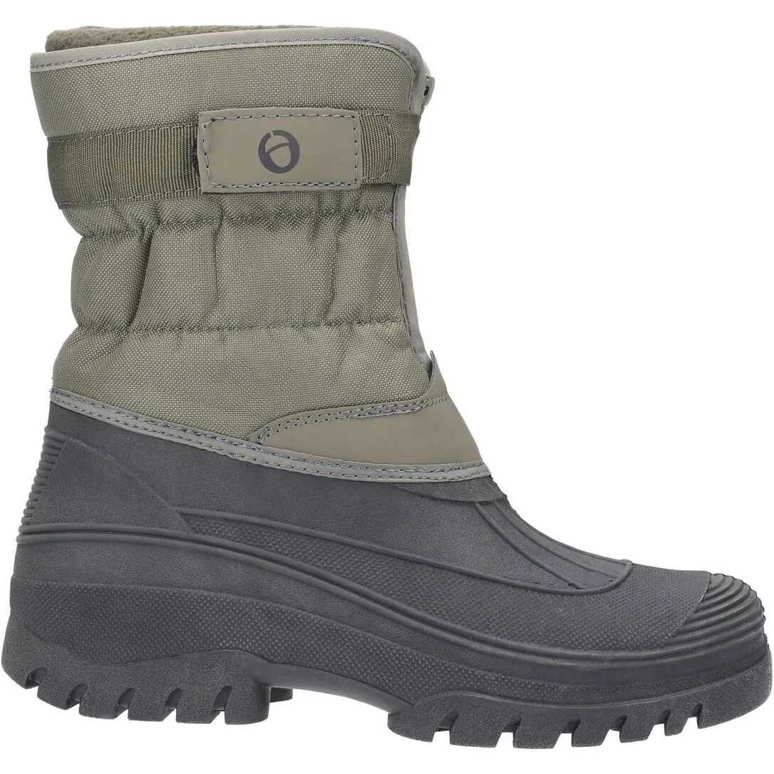 Cotswold Chase Touch-Fastening Zip Winter Boots Mens