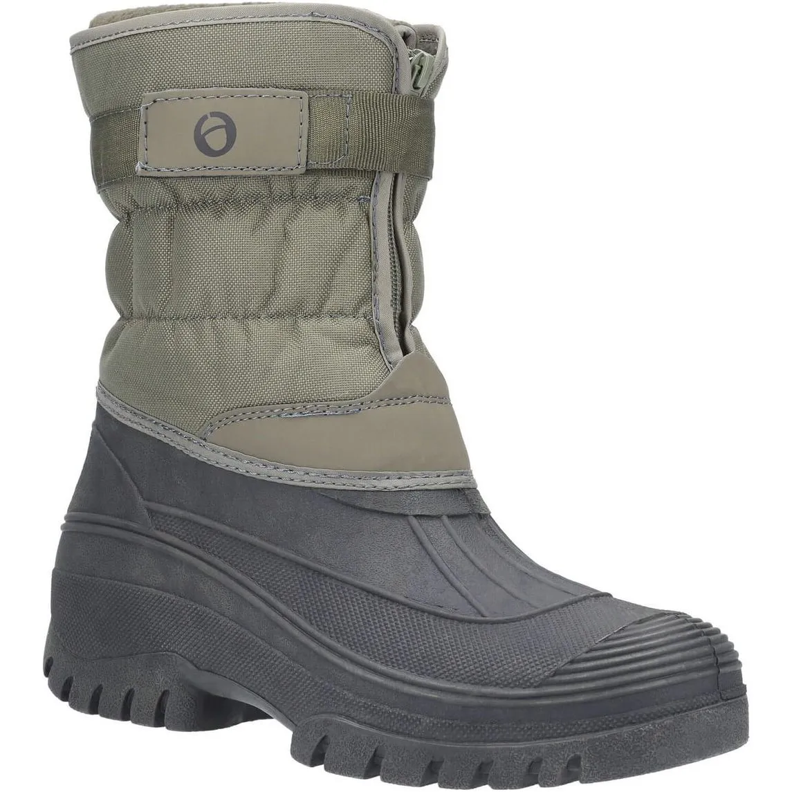 Cotswold Chase Touch-Fastening Zip Winter Boots Mens