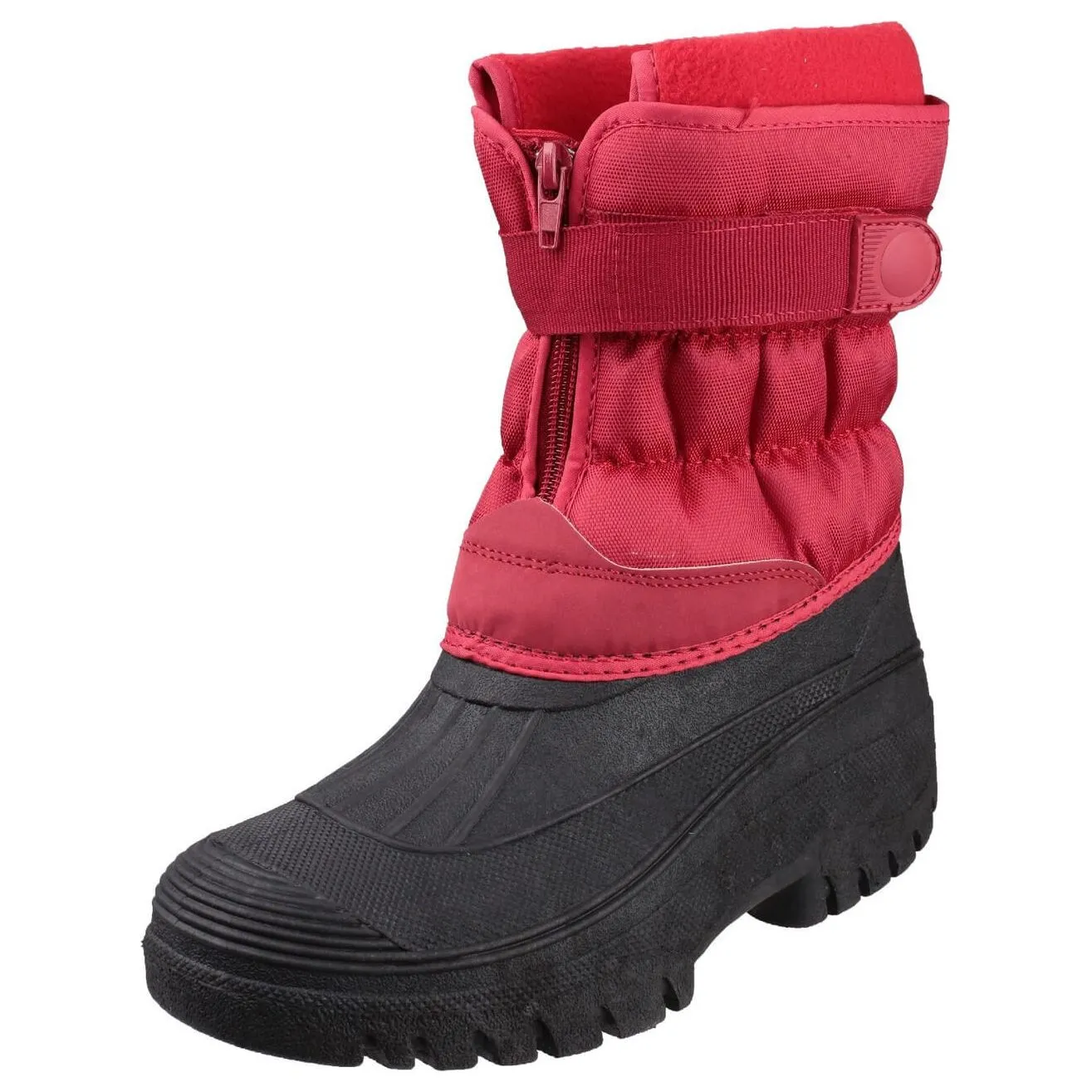 Cotswold Chase Touch-Fastening Zip Winter Boots Mens