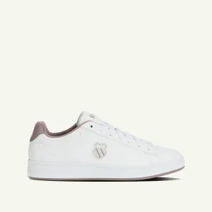 Court Shield Women's Shoes - White/Gray Violet/Purple Dove