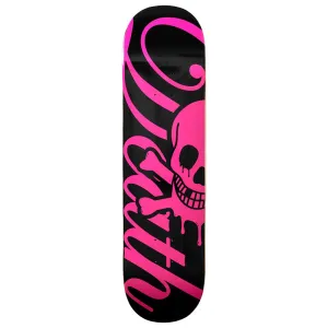Death Script Deck - Black Pink Popsicle Square Nose
