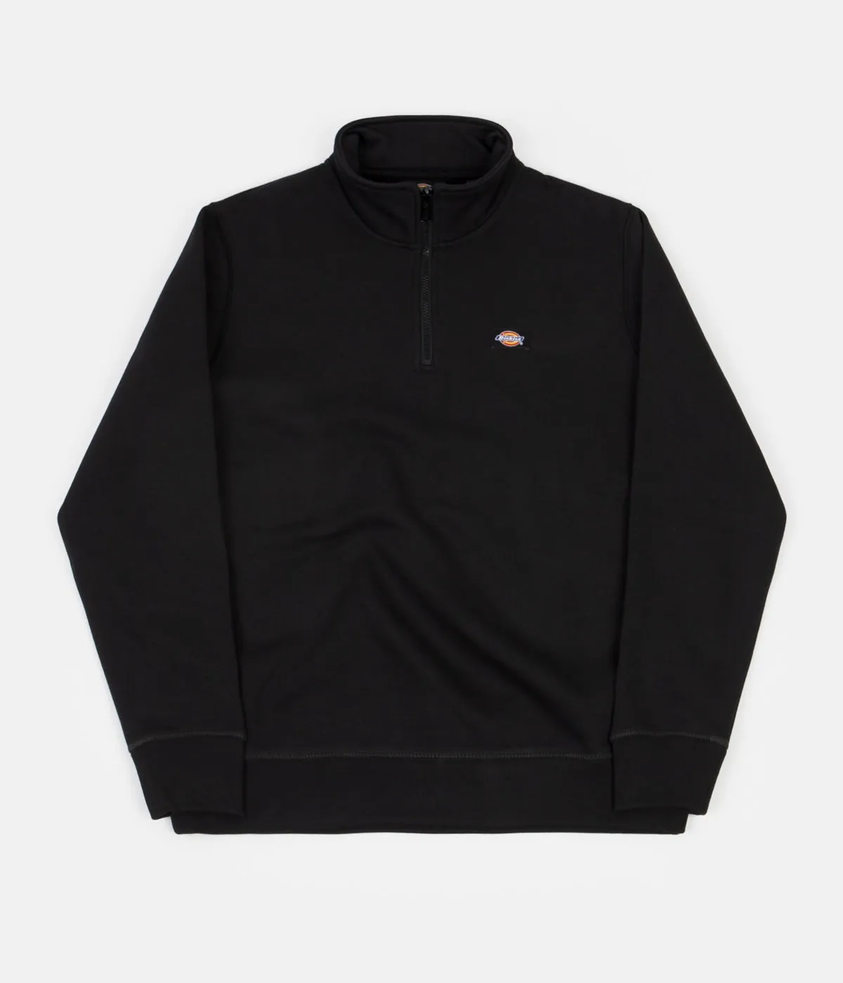 Dickies Oakport Quarter Zip Sweatshirt - Black