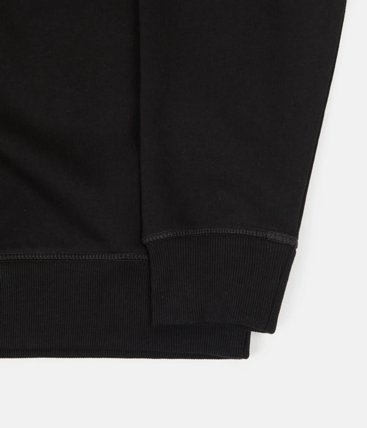 Dickies Oakport Quarter Zip Sweatshirt - Black
